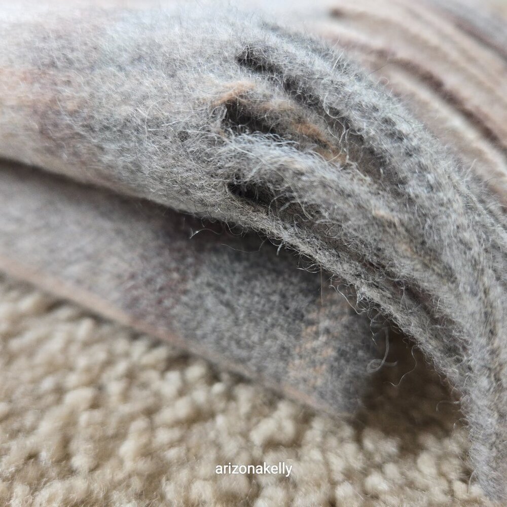 NWT James Pringle Weavers 100% Wool Plaid MacKellar Tan, Grey & Brown - Picture 11 of 13